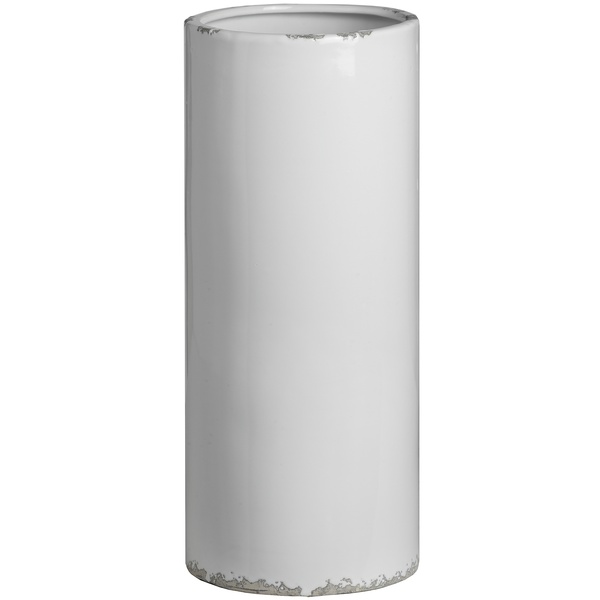 Ceramic White Umbrella Stand From Hill Interiors