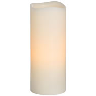  3  X  8  Inch  Ivory  Led  Candle