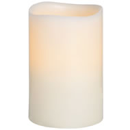  4  X  6  Inch  Ivory  Led  Candle
