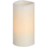  4  X  8  Inch  Ivory  Led  Candle