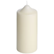  Ivory  3  X6    Church  Candle  (net)    (628-002)