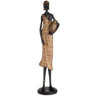 African Lady With Urn