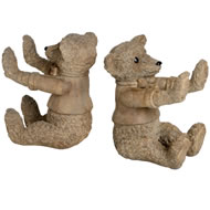  Pair  Teddy  Bear  Bookends