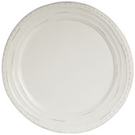  Round  Plate  -  White  Collection