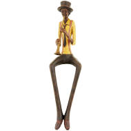  Sitting  Jazz  Band  Trumpeter