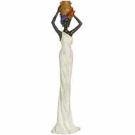  African  Lady  Bowl  On  Head