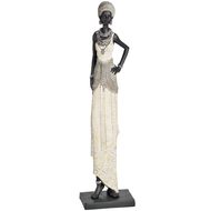  African  Lady  In  Silver