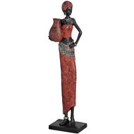  African  Lady  In  Red
