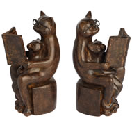 Cat  Bookends