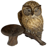  Owl  Candle  Holder