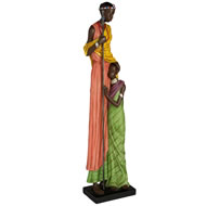 AFRICAN LADY WITH CHILD