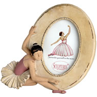  Little  Girl  Ballerina  Portrait  Photo  Frame