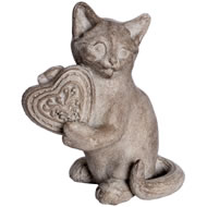  Cat  With  Heart