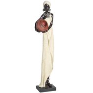  African  Lady  Holding  Urn