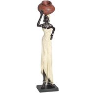  African  Lady  With  Urn  On  Head