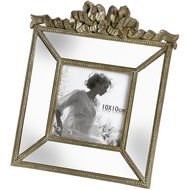  Antique  Mirrored  Photo  Frame  20  X  23cm