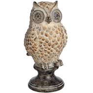  Owl  Perched  On  Stand