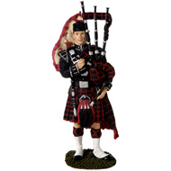 QUEENS OWN CAMERON HIGHLAND PIPER