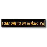  I  Owe  I  Owe  Plaque