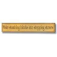  Stumbling  Blocks  Plaque