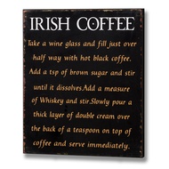  Irish  Coffee  Plaque