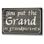  Grandparents  Plaque