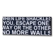  No  More  Walls  Plaque