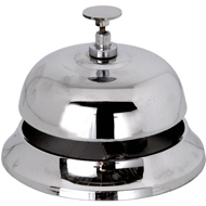SILVER DESK BELL