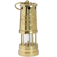 MEDIUM BRASS MINERS LAMP