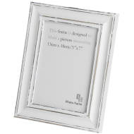  5  X  7  Antique  White  Photo  Frame