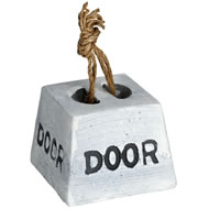  Old  Style  Weight  Doorstop  With  Rope  Handle
