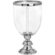  Nickel  Round  Candle  Lamp