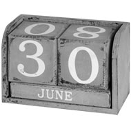  Grey  Perpetual  Calendar