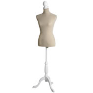  Natural  Linen  Dress  Makers  Mannequin