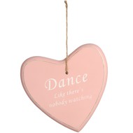 Large  Hanging  'dance'  Heart