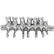 SILVER CAT HOOK