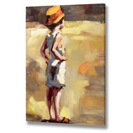  Boy  Looking  Out  Canvas