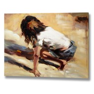  Playing  In  The  Sand  Canvas