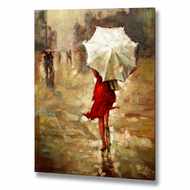  Lady  In  The  Rain  Canvas