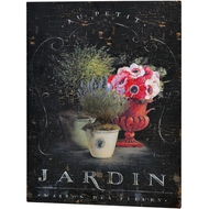  Jardin  Tin  Sign