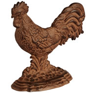 COCKERILL HEAVY DOORSTOP IN RUST FINISH