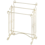 White Towel Rail White Towel Rail