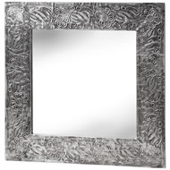  Silver  Embossed  Mirror