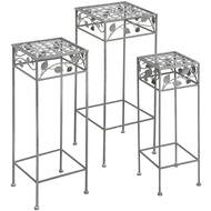  Set  Of  3  Square  Tables