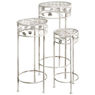  Set  Of  3  Round  Tables