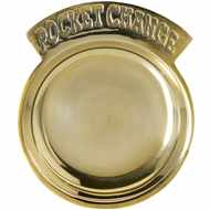  Solid  Brass  Pocket  Change  Dish