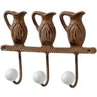  Cast  Iron  Garden  Hook-  Triple  Jug  Design