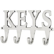 Large Nickel Key Hooks Large Nickel Key Hooks