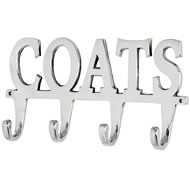 Large Nickel Coat Hook Large Nickel Coat Hook