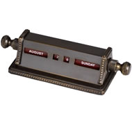  Antique  Victorian  Desk  Calendar